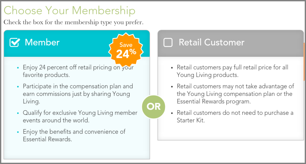 How to order essential oils from Young Living