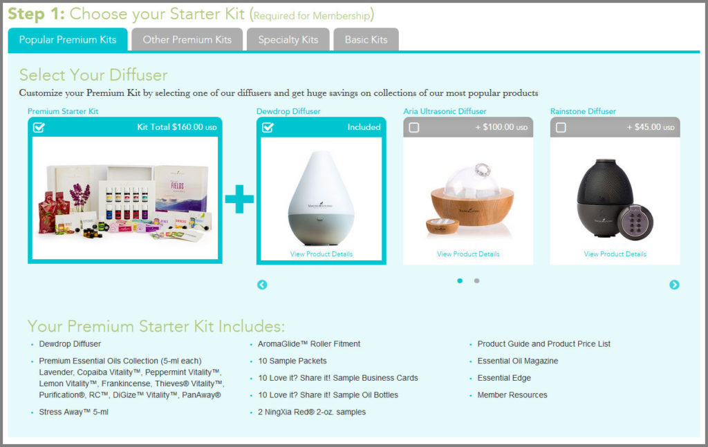 How to order essential oils from Young Living.