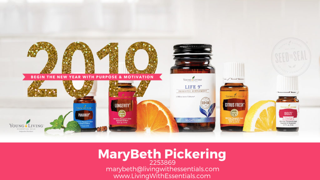 Begin the New Year with Purpose & Motivation - with the Young Living January 2019 PV Promo!